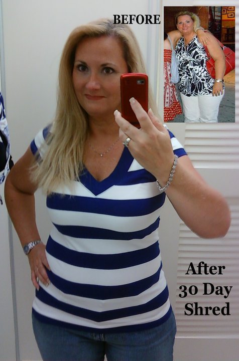 jillian michaels 30 day shred results pictures. result of the 30 Day Shred