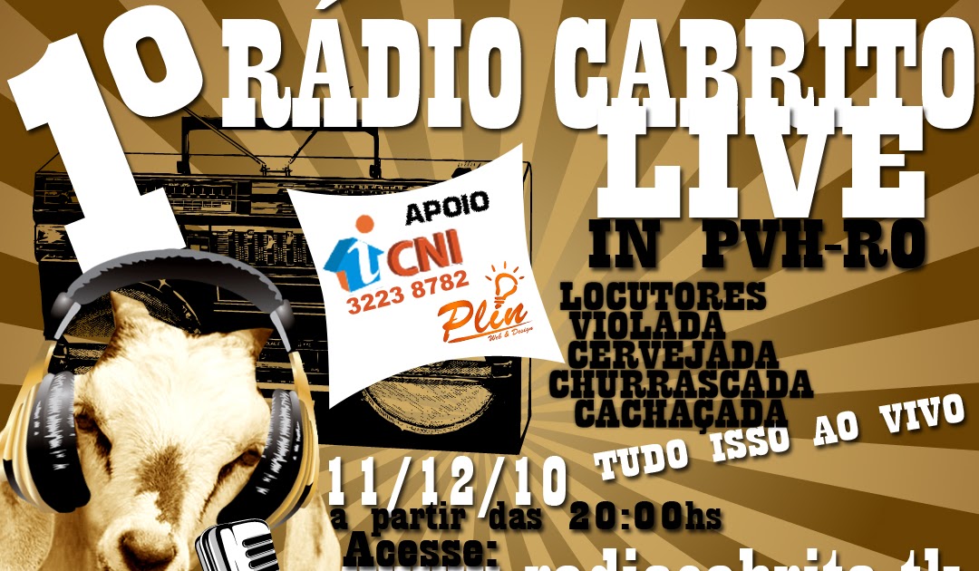 radiocabrito Primeiro Rádio Cabrito LIVE Sertanejo e Moda de viola