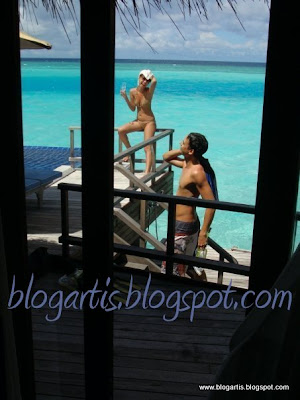 Bunga Citra Lestari Sinclair Bikini Honeymoon Photos