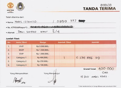 Form Tanda Terima