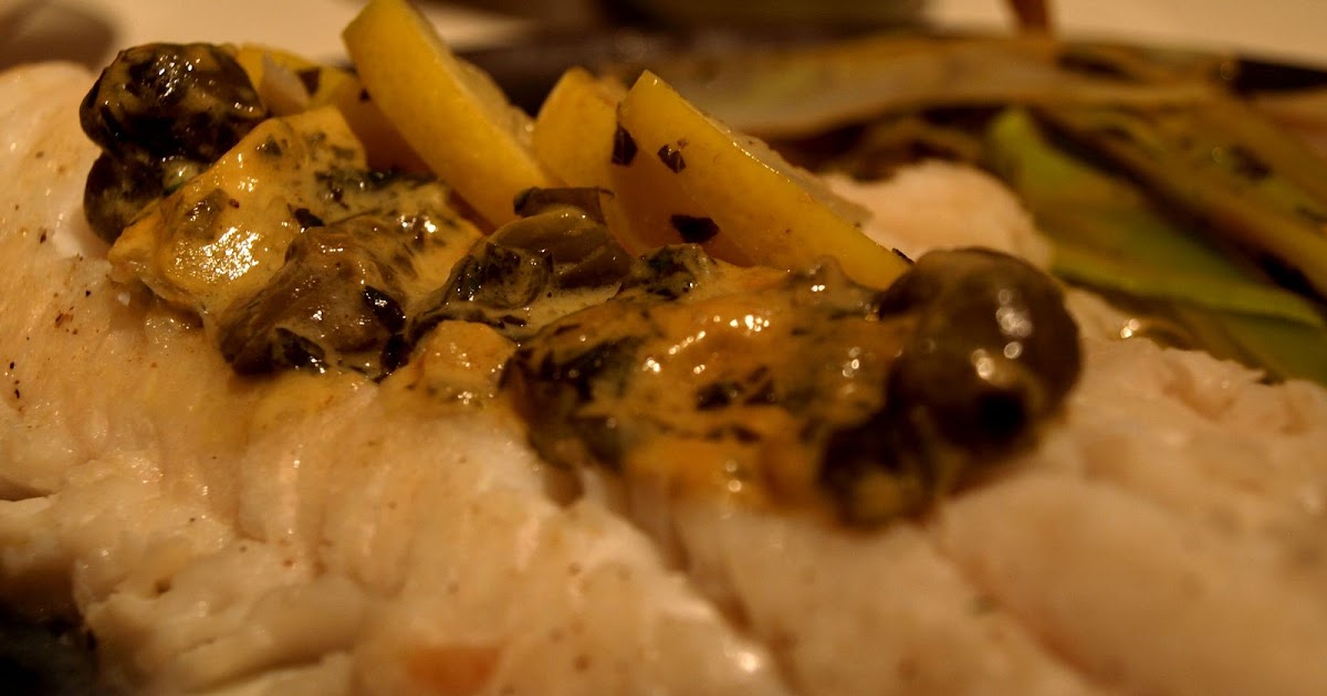 Whiting Fish with Capers, Mustard, and Lemon Cooking For One in Paris
