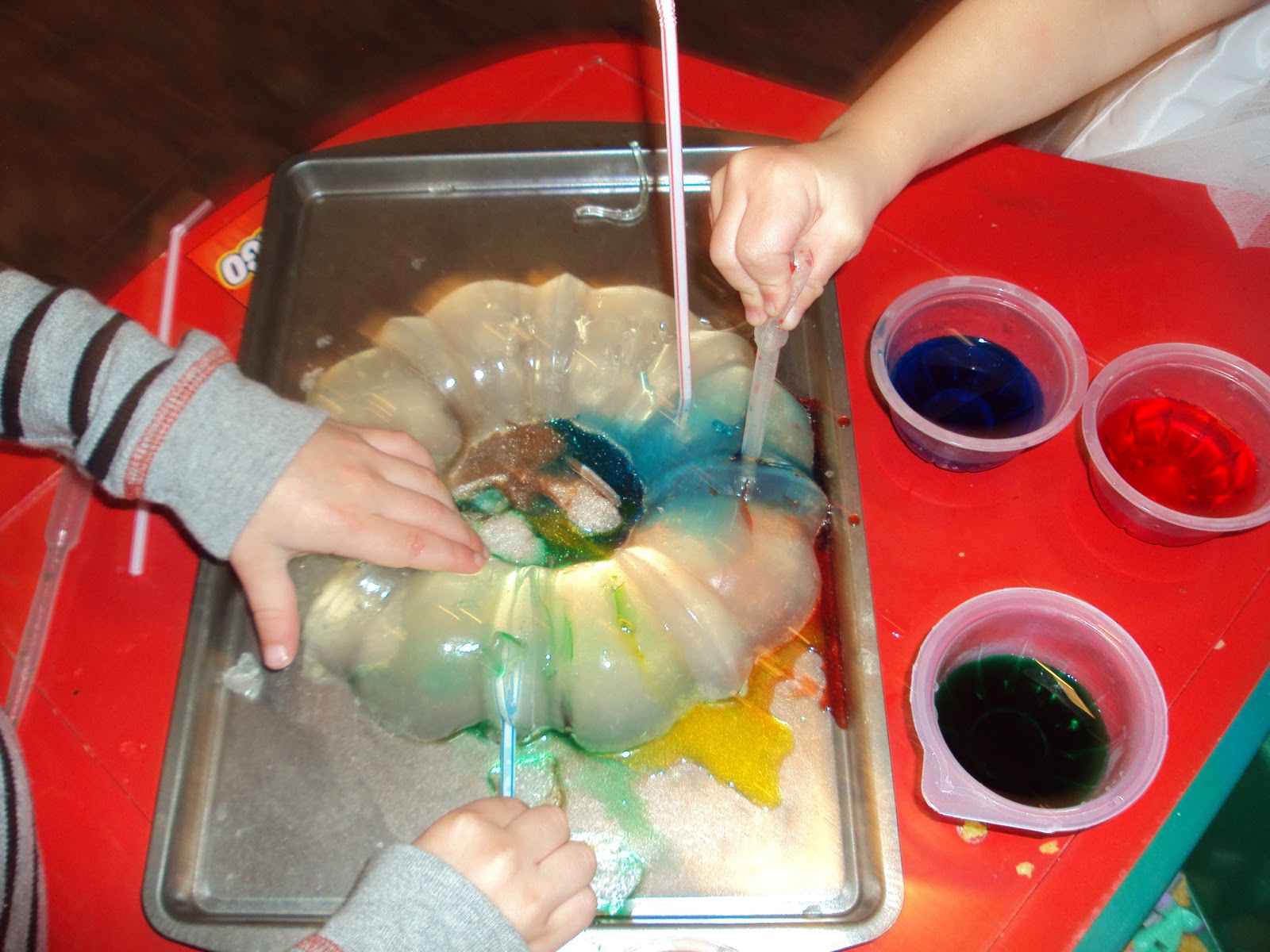 Time for Play Gelatin Cake