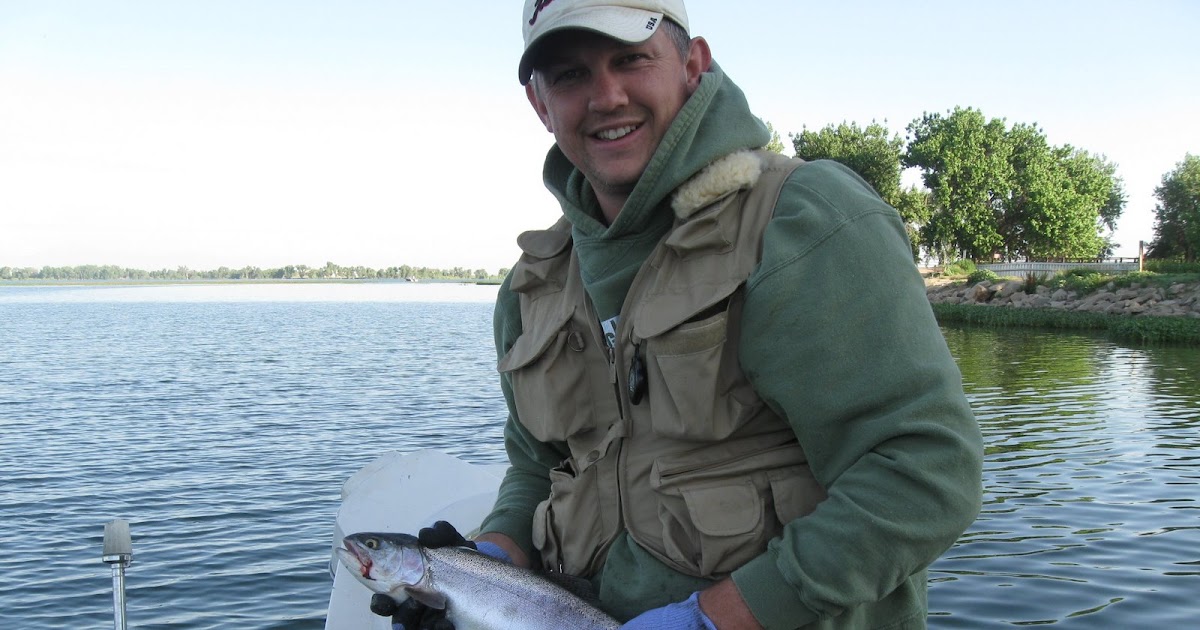 John, Melissa, Johnny and Allison Schultz Fishing at Barr Lake