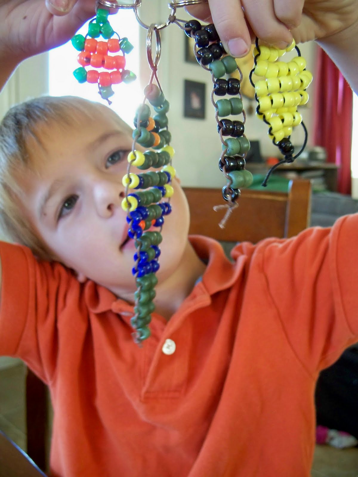 hazel and company Fun Craft for Kids Bead Buddies