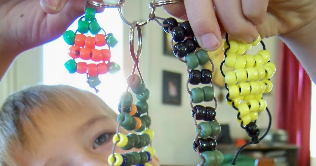 hazel and company Fun Craft for Kids Bead Buddies