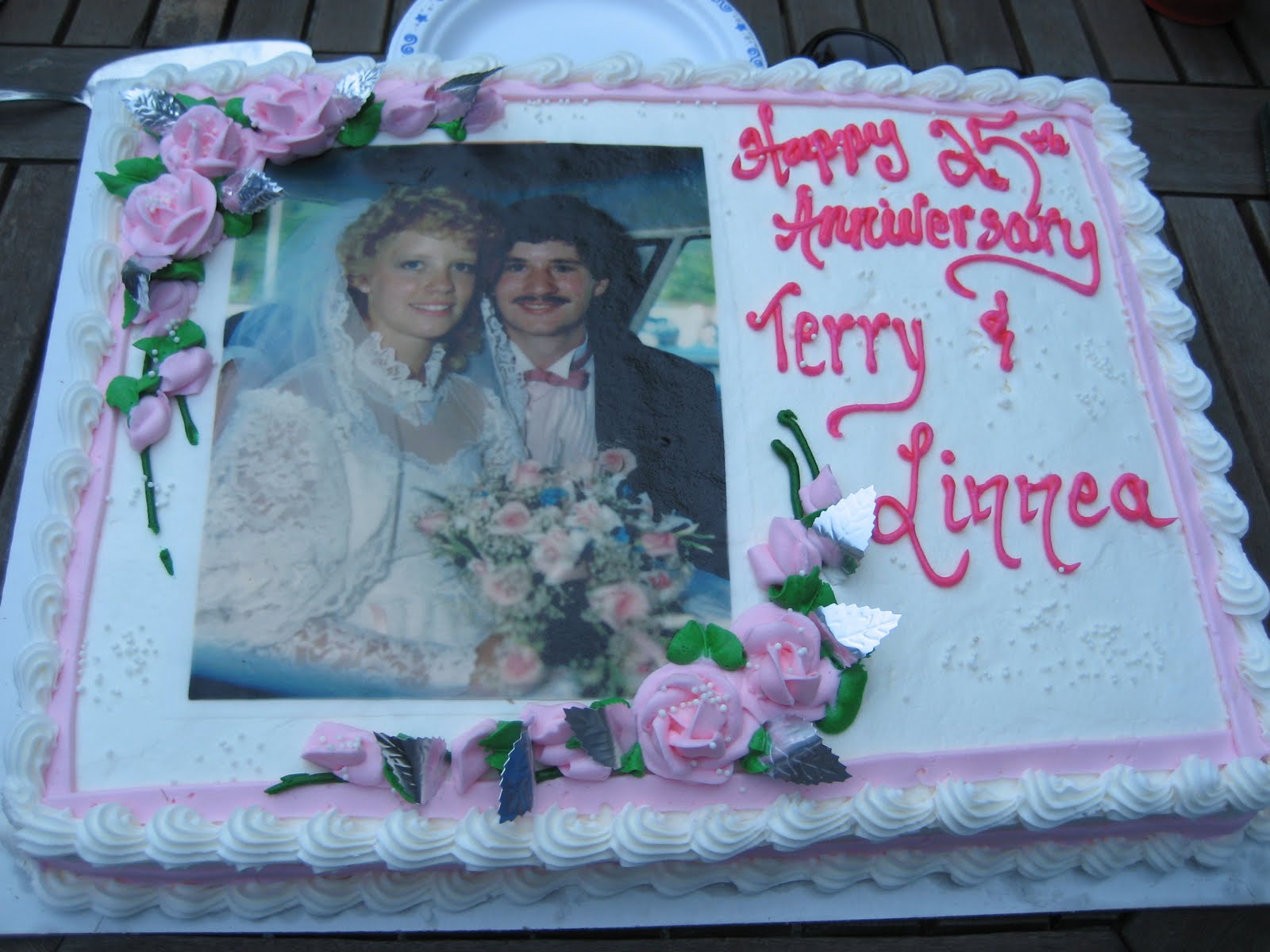 The Abbotts on Vacation 25th wedding anniversary