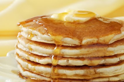 Syrup On Pancakes