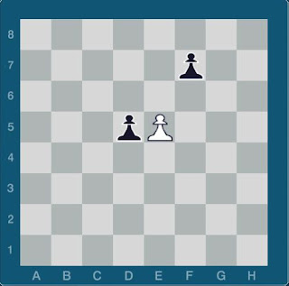 Echecs & Stratégie : les noirs jouent d5 Echecs & Stratégie : la prise en passant