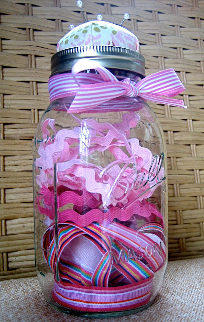 Pink Vintage-Look Mason Jars - Mason Jar Crafts Love