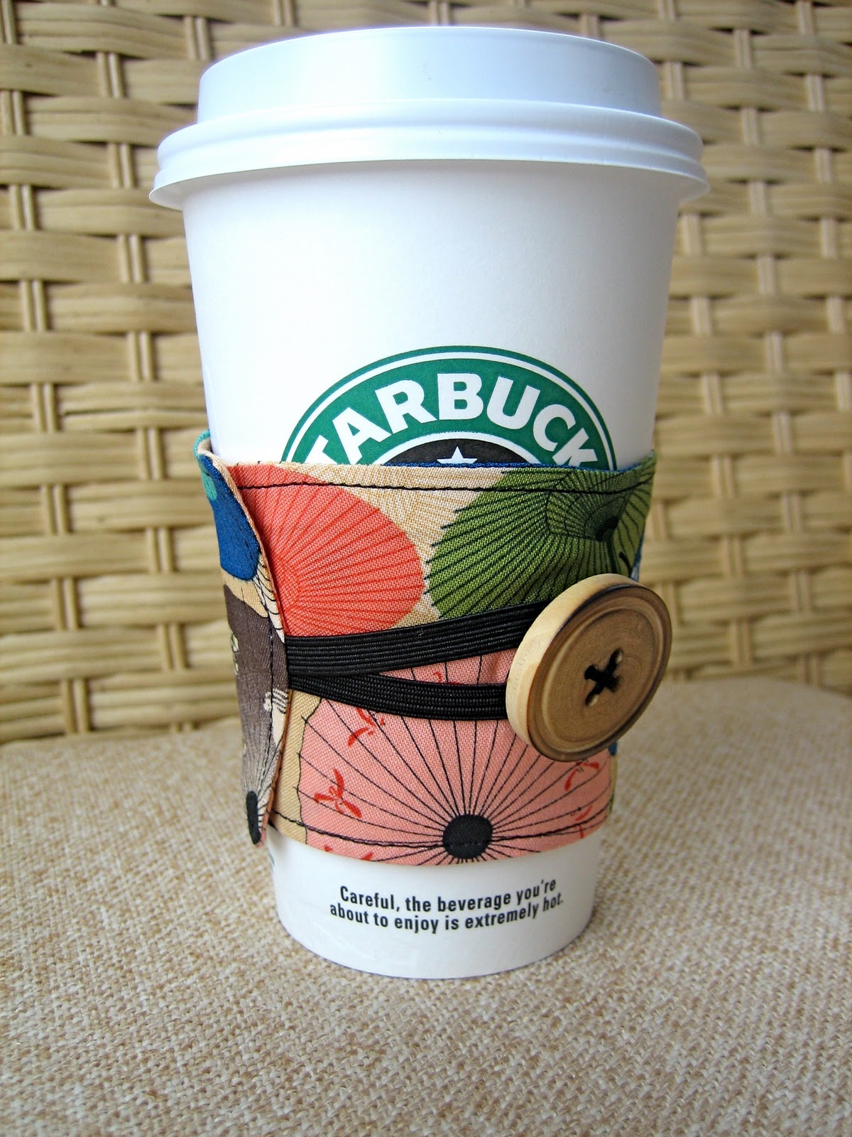coffee sleeve tutorial