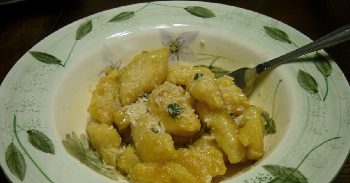 The Sporadic Cook Butternut Squash Dumplings with Brown Butter and Sage