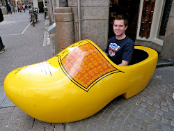 Brent in the big clog