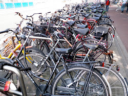Bicycles everywhere!