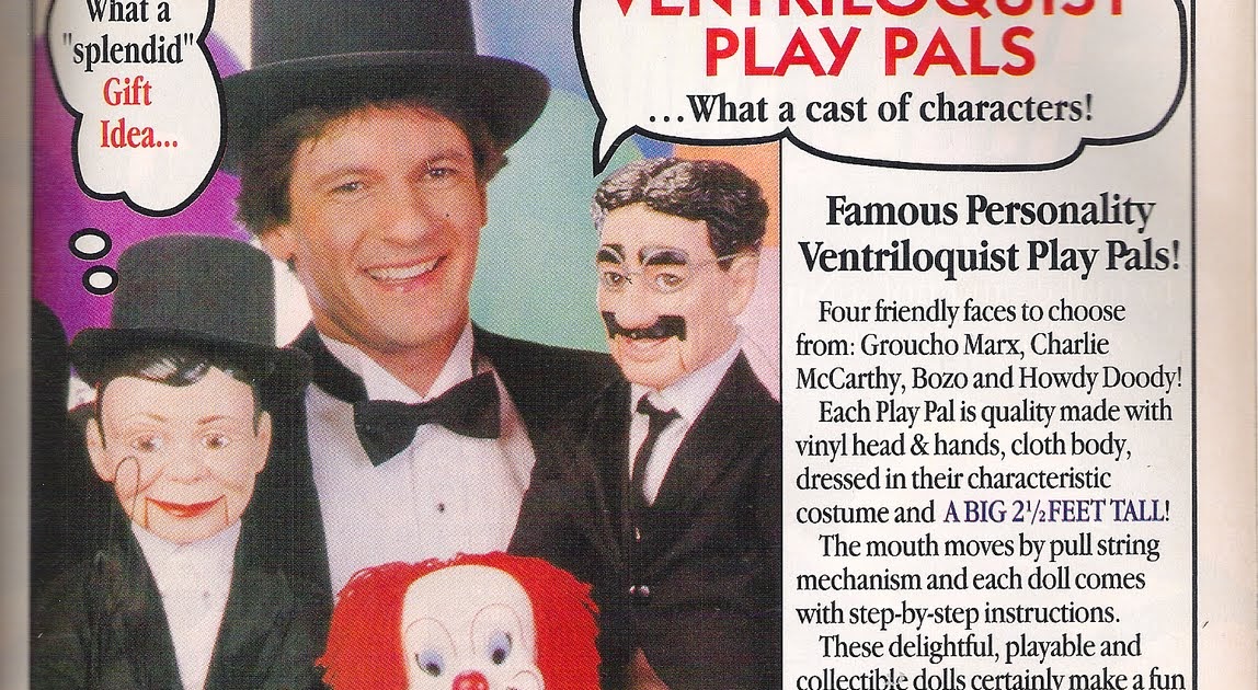 Woman's Day Ads from the 90's Vintage Ventriloquist dummy Ad from 1990's