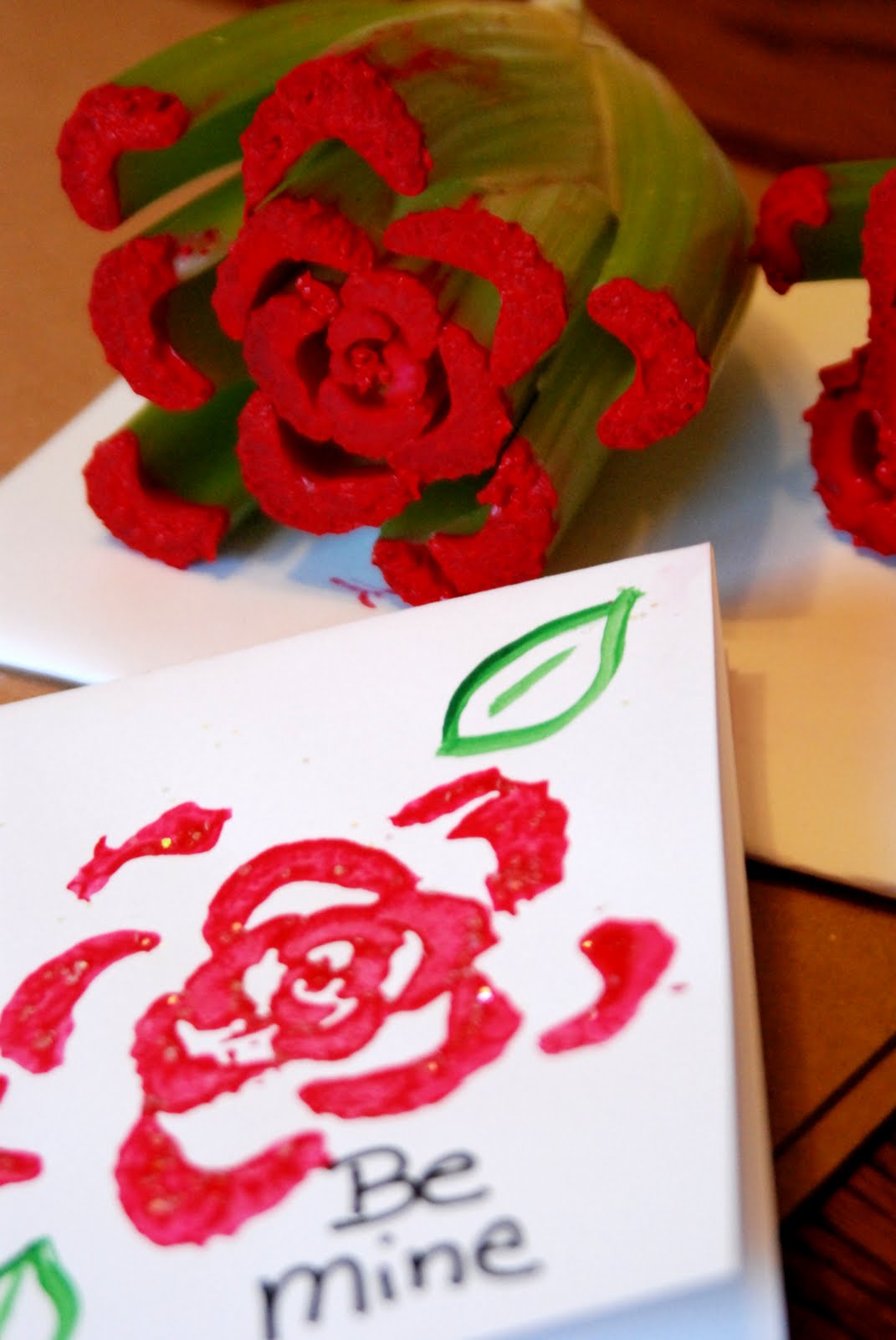 Homemade Serenity: Why Don't You Make Celery Stamped ...