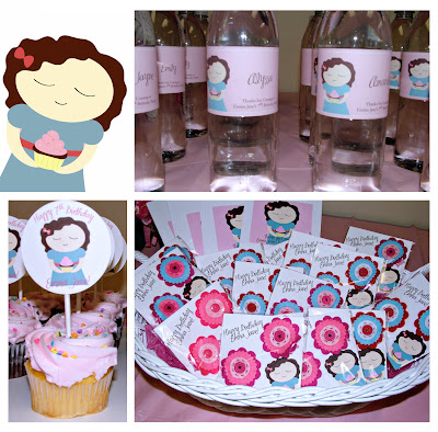 Sweet Girls on Sweet Little Party For A Sweet Little Girl With Matching Invitations