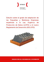 Estudio sobre el grado de adaptación de las PYME españolas a la LOPD y el nuevo Reglamento de Desarrollo (RDLOPD).