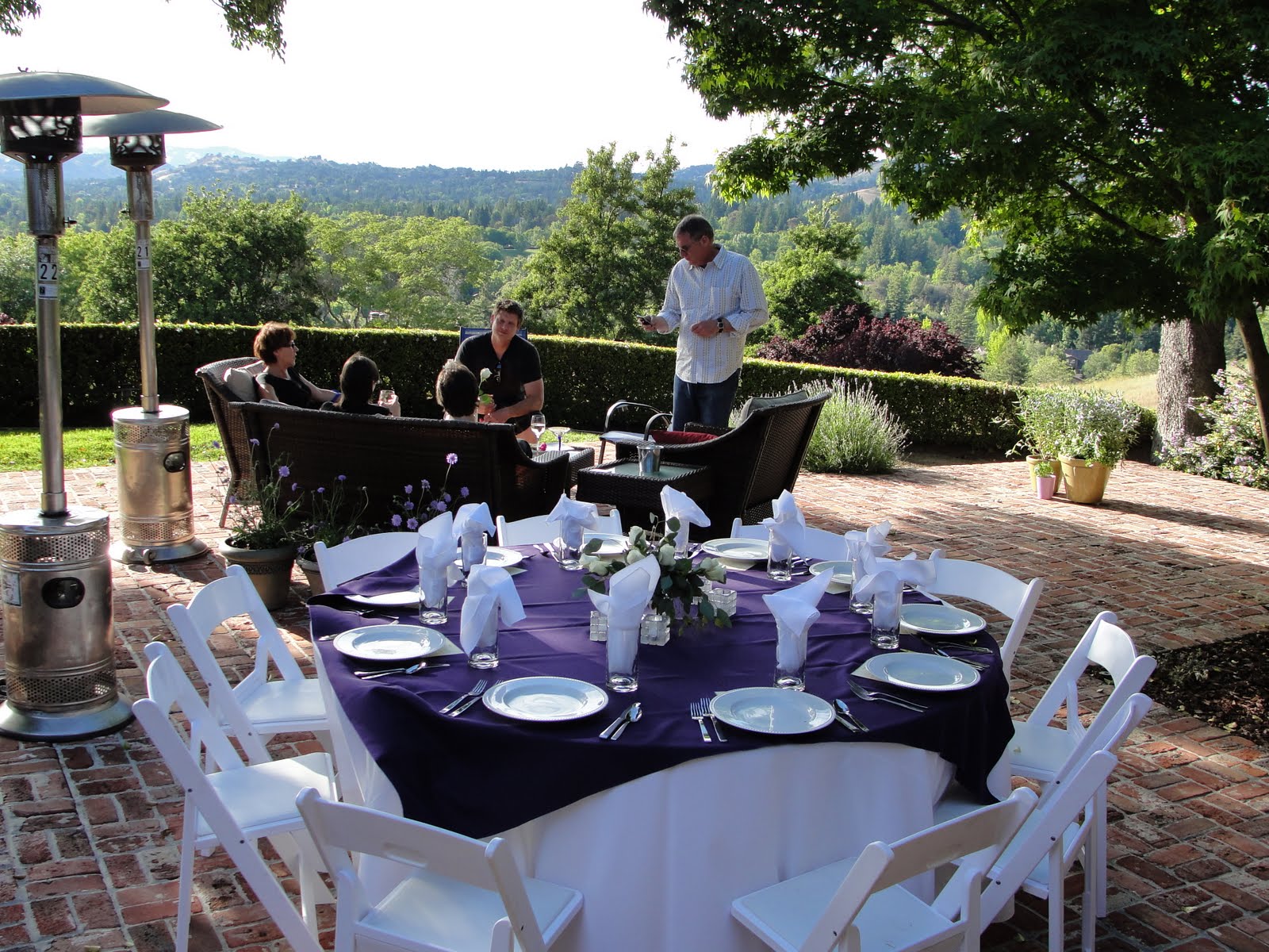 Butler For Hire Catering: Food Blog: 30th Birthday Party Dinner Alfresco