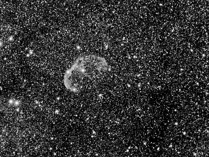 Nebulosa "Crescent" NGC6888 en el Cisne