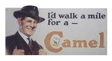 I'd Walk a Mile for a Camel Sign for Sale: SOLD 6.13.10