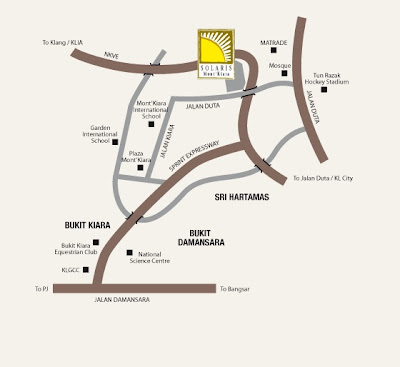 Mont Kiara Map