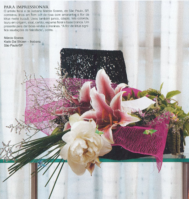 REVISTA ARRANJO FLORAL IKEBANA