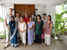 Volunteers with teachers