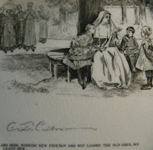 And here, winning new friends and not losing the old ones, we leave her.