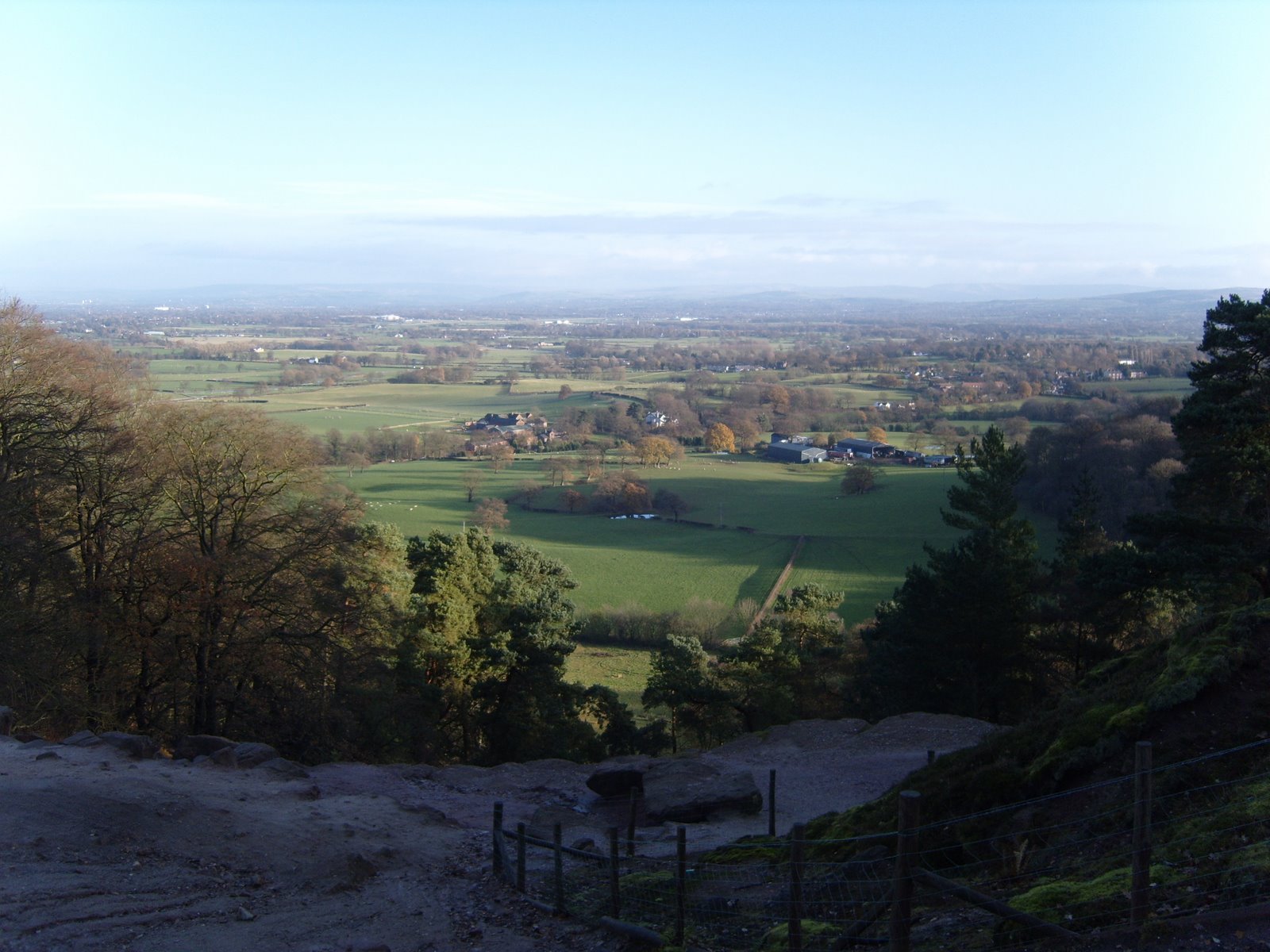 Harris Hikers Alderley Edge, Hare Hill and Over Alderley 1st December 2007