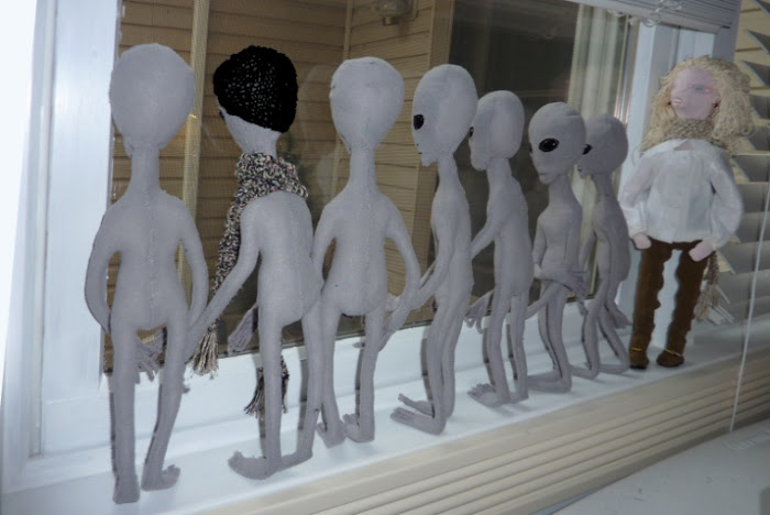 Handmade Alien Dolls