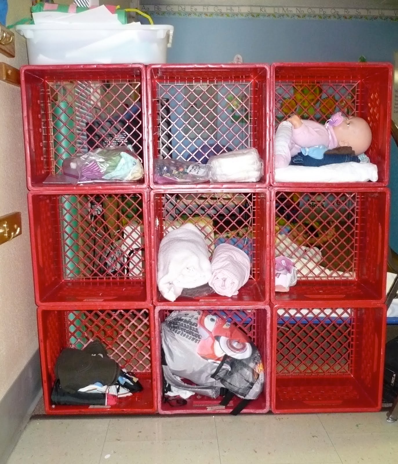 Plastic Milk Crate I chose red crates so i Plastic Milk Crate I chose red crates so i
