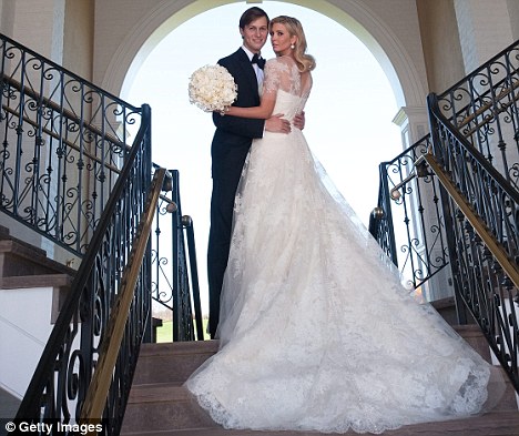 ivanka trump wedding. ivanka trump wedding dress