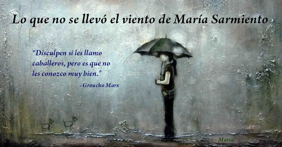 Lo que no se llevó el viento de María Sarmiento