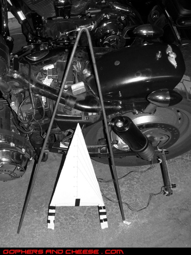 Gophers and Cheese Homemade Sissy Bar