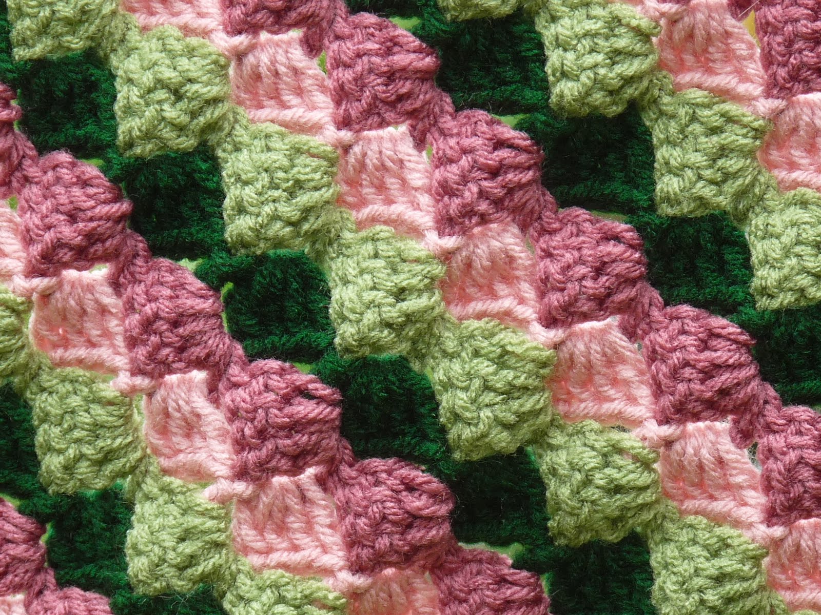 Nancy's Crochet Diagonal Stitch