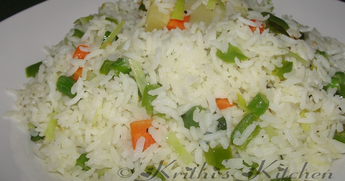 Krithi's Kitchen Hawaiian Fried Rice