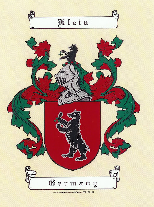 Klein Coat of Arms Klein Coat of Arms