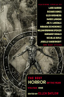 The Best Horror of the Year Volume One cover