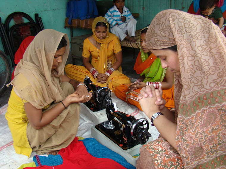 Sewing centre by Helping Hands"