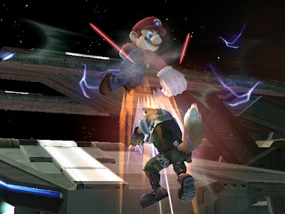 [Wii] [Dicas] Super Smash Bros Brawl, Jogando Com Mario! Mario+smash+aereo