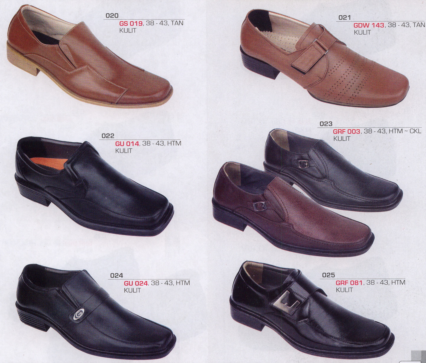 Aneka Sepatu Kulit Asli: SEPATU KULIT PRIA VANTOPEL [ GARSEL]