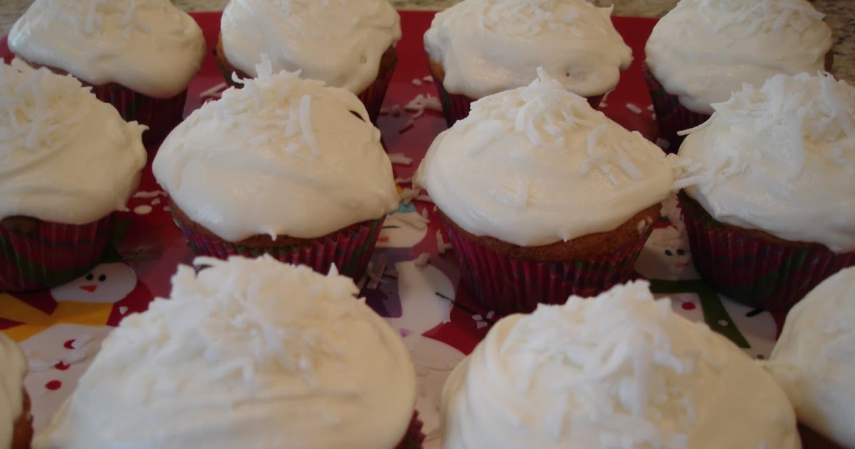 Egg Allergy and Recipes Winter Snowball Cupcakes with Egg Free Marshmallow Icing