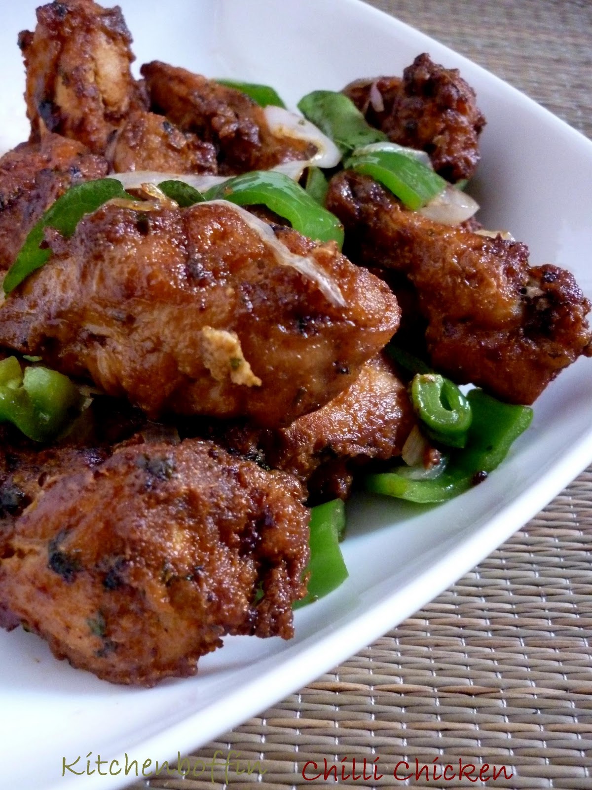 Kitchen Boffin Chilli Chicken fry