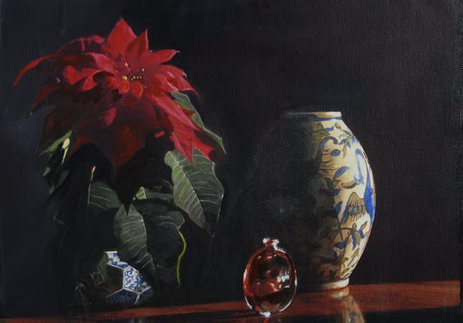 Still life with Christmas rose