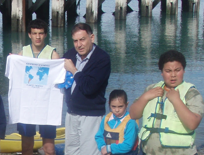 Andrés Randisi en Puerto Deseado