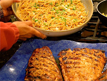Asian Salmon and Sesame Noodles