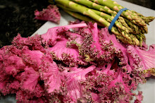Asian Asparagus with Purple Kale
