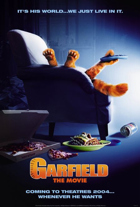 GARFIELD THE MOVIE POSTER garfield the movie poster: