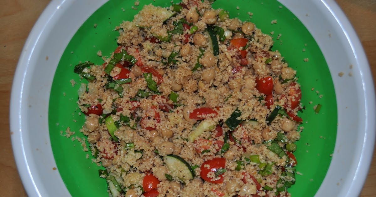 More is Better TomatoBasil Couscous Salad ( A South Beach Diet Recipe)