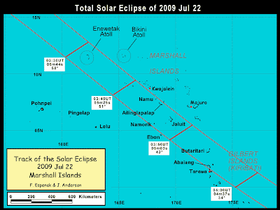 marshall islands majuro 2009 solar eclipse